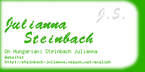 julianna steinbach business card